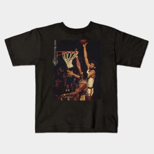 Wilt vs Kareem 'Giants of The Game' Kids T-Shirt